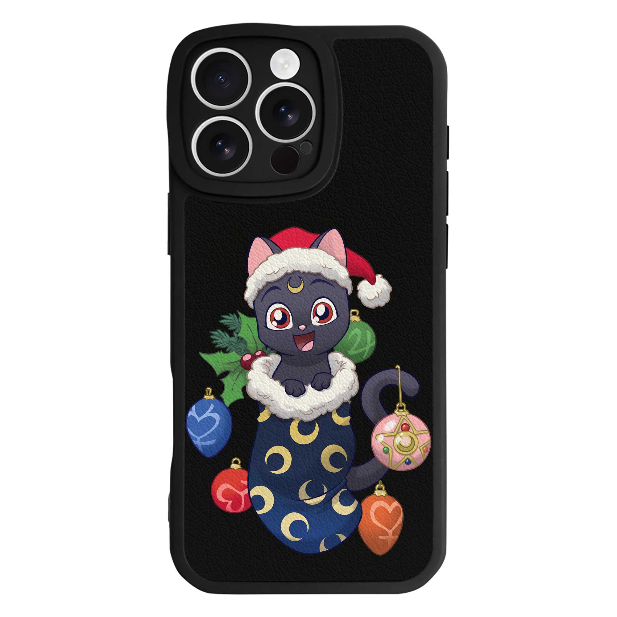 （画像用） 美少女戦士セーラームーン Sailor Moon 【iPhone 16シリーズ対応】シリコンスマホケース（レザー調） 材質：シリコン